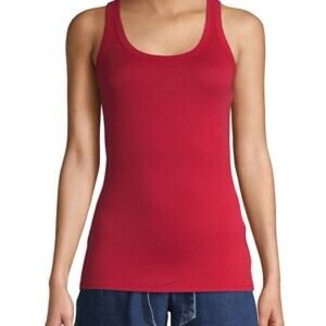 Time and Tru Women's Red Tank Top